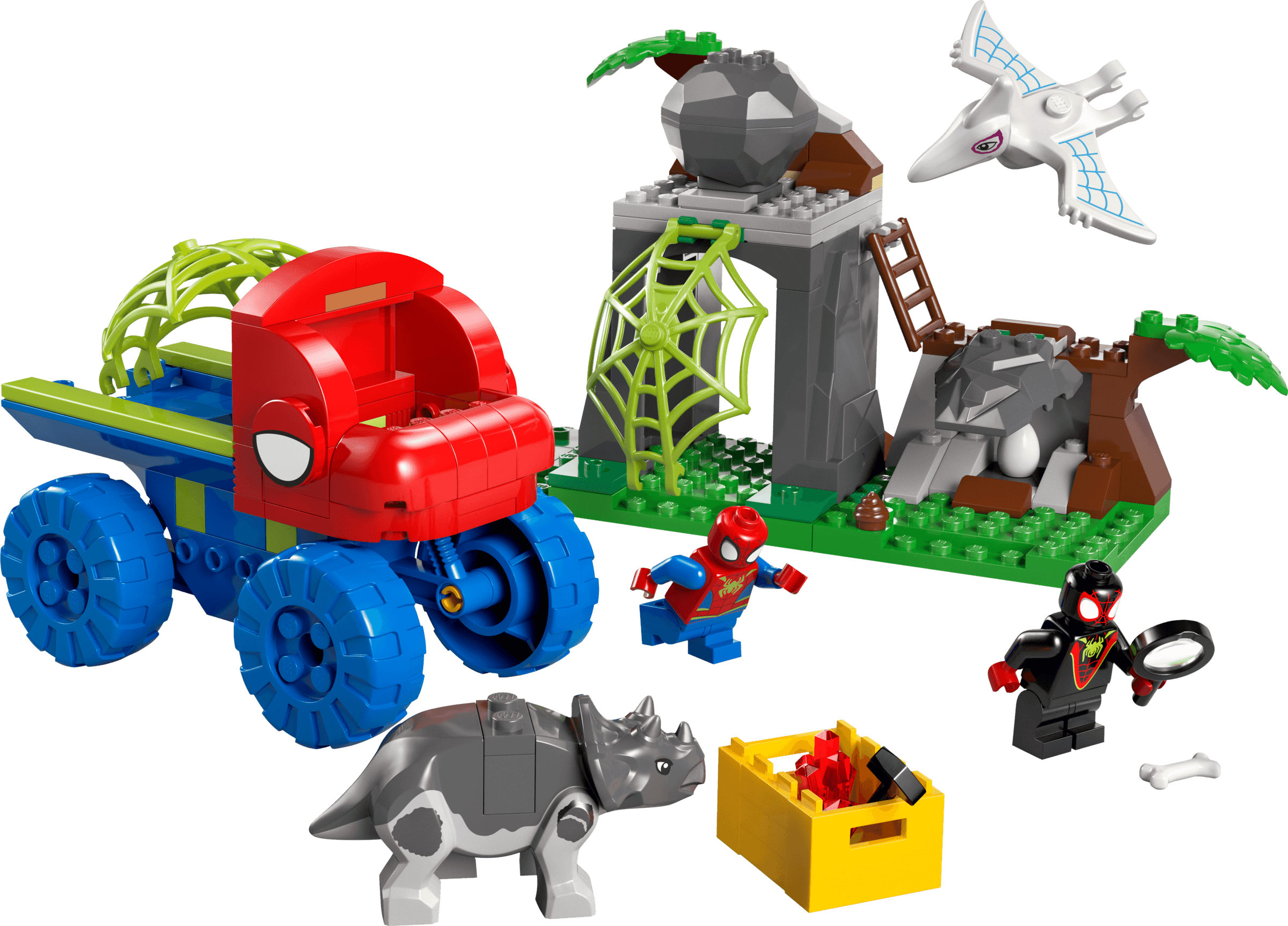 Misja ratunkowa zespołu Spidey’ego w dinoterenówce