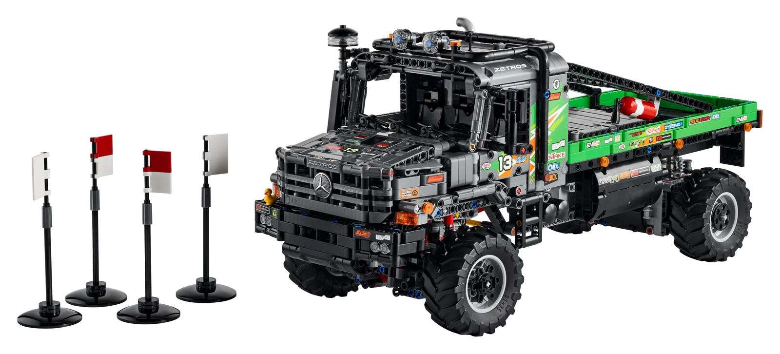 Ciężarówka Mercedes-Benz Zetros z napędem na 4 koła